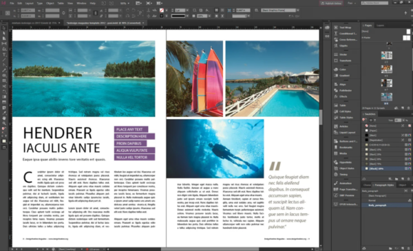 Adobe InDesign I.T Support (1 Hour)